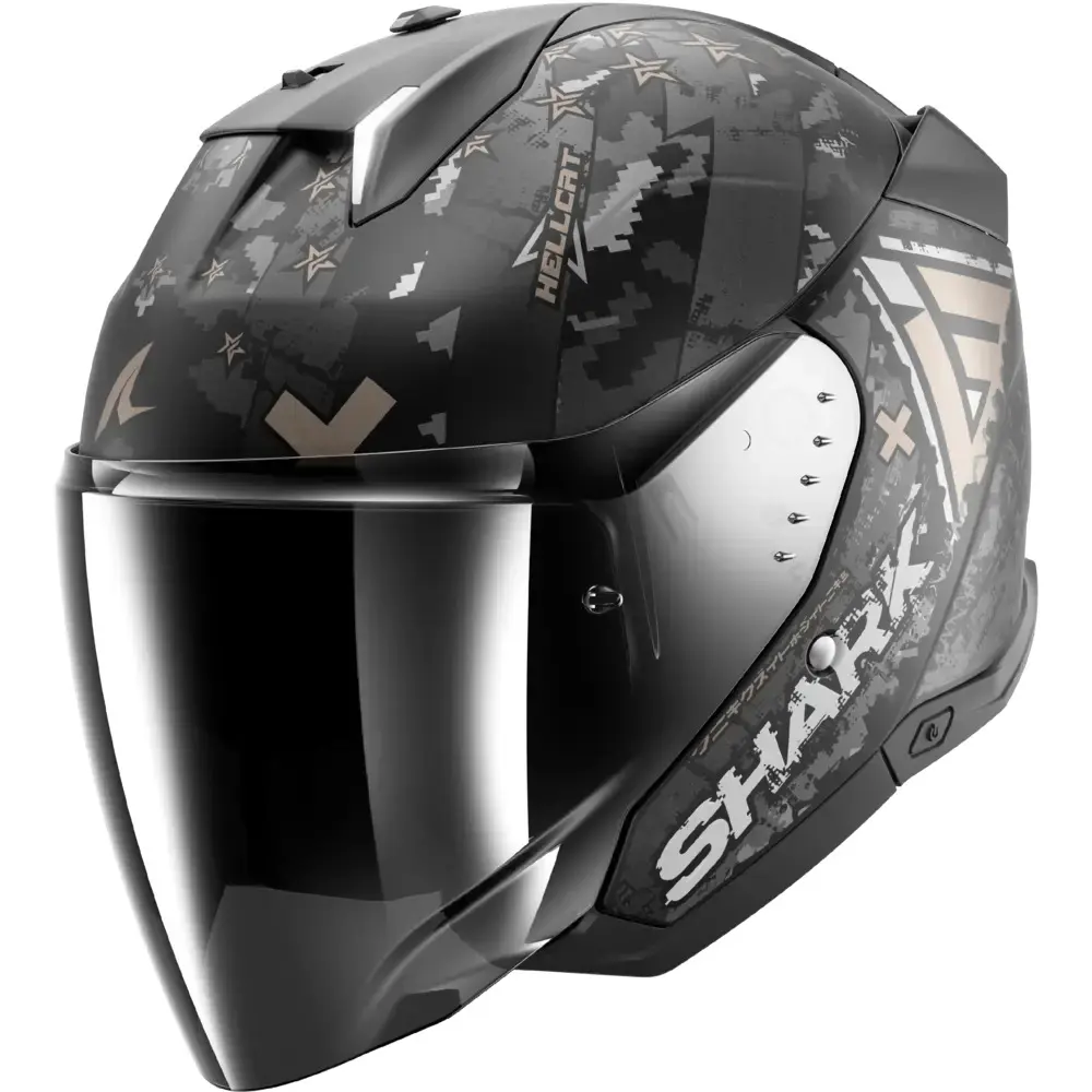 Jet-Motorradhelm Shark SKWAL i3 Hellcat
