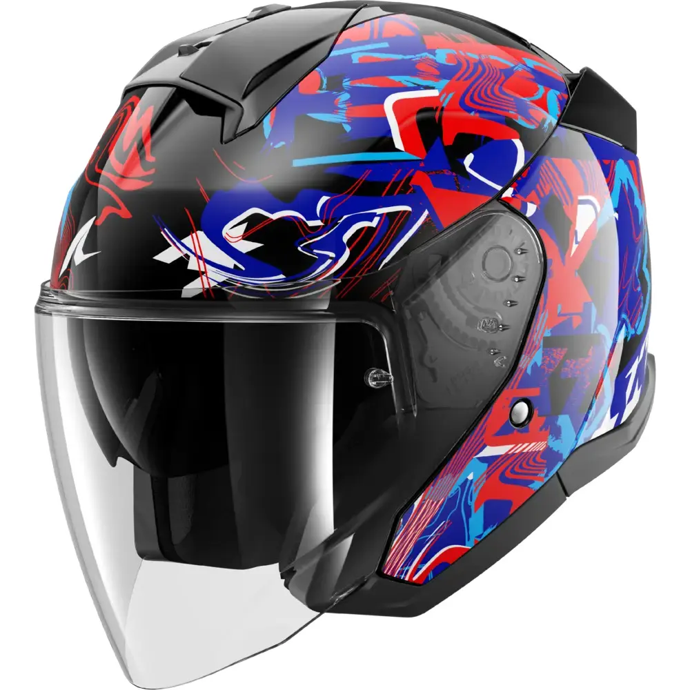 Jet-Motorradhelm Shark SKWAL Pranz