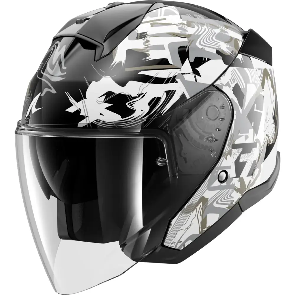 Jet-Motorradhelm Shark SKWAL Pranz
