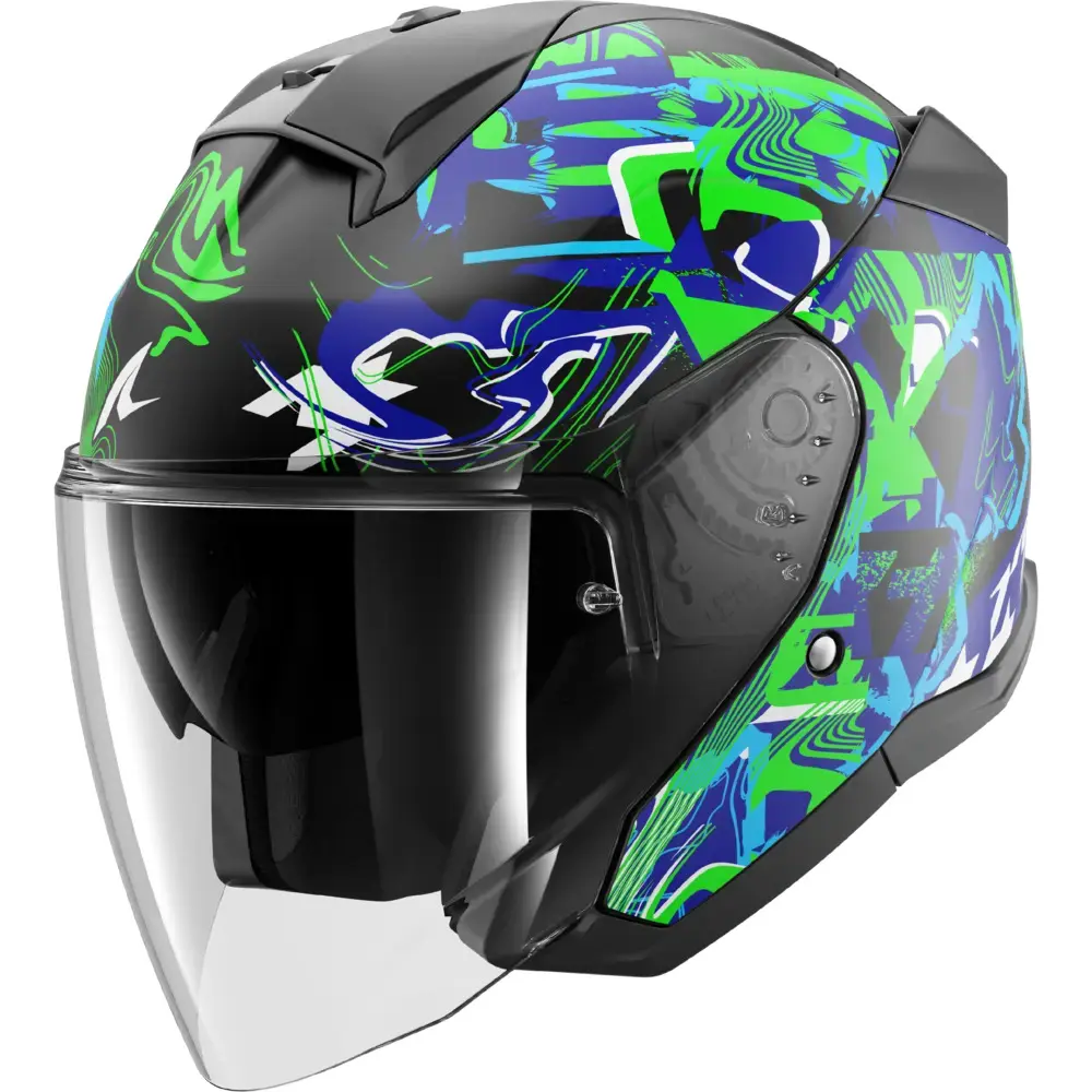 Jet-Motorradhelm Shark SKWAL Pranz