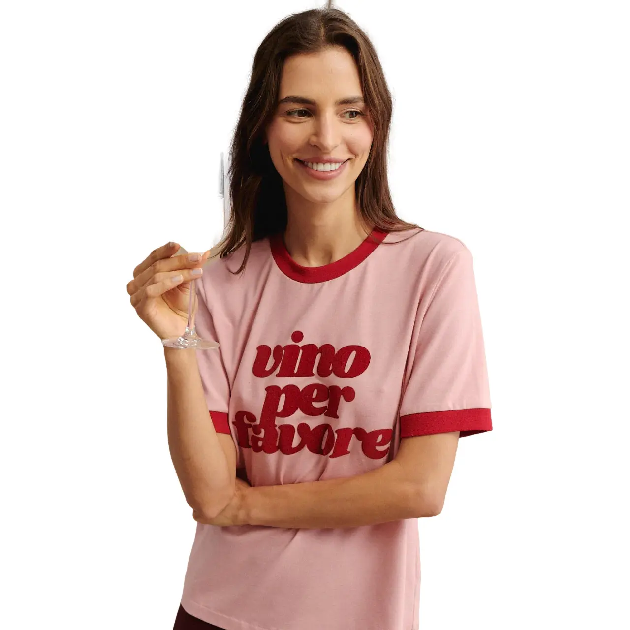 T-shirt da donna  Vino Per Favore
