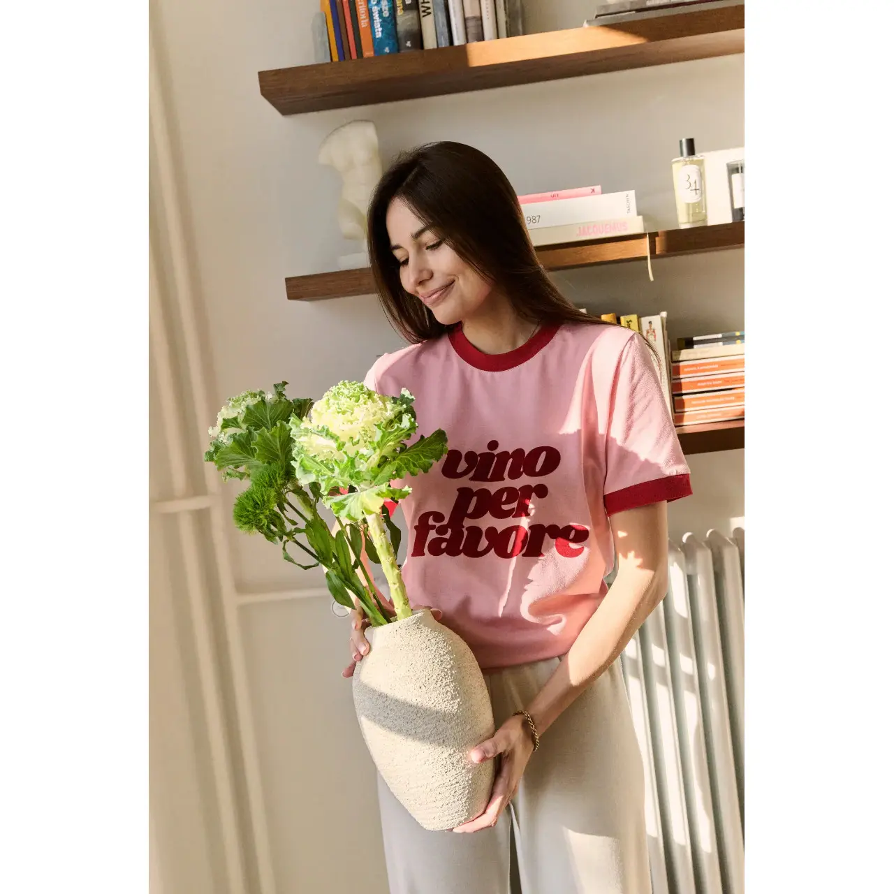 T-shirt da donna  Vino Per Favore