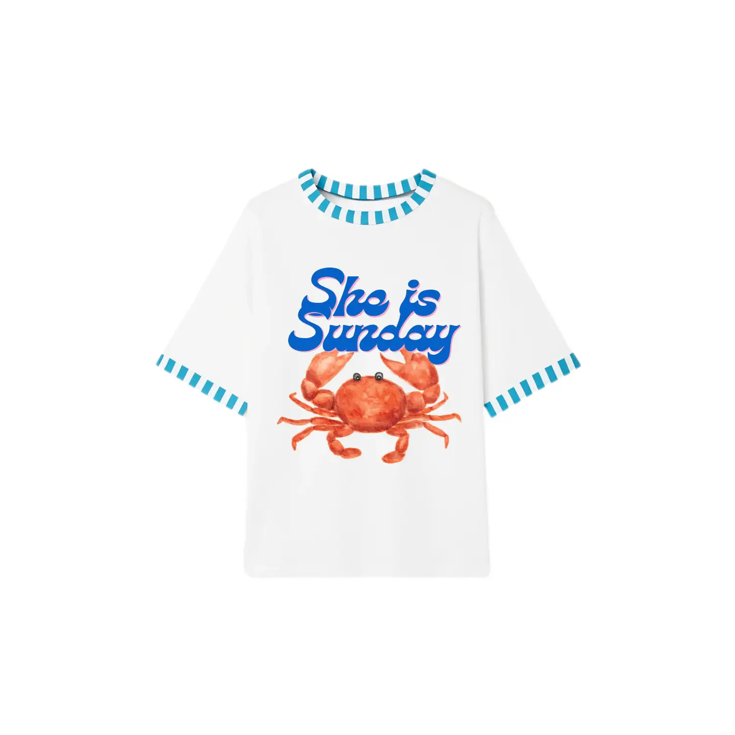 Image of T-Shirt She is Sunday Crab
