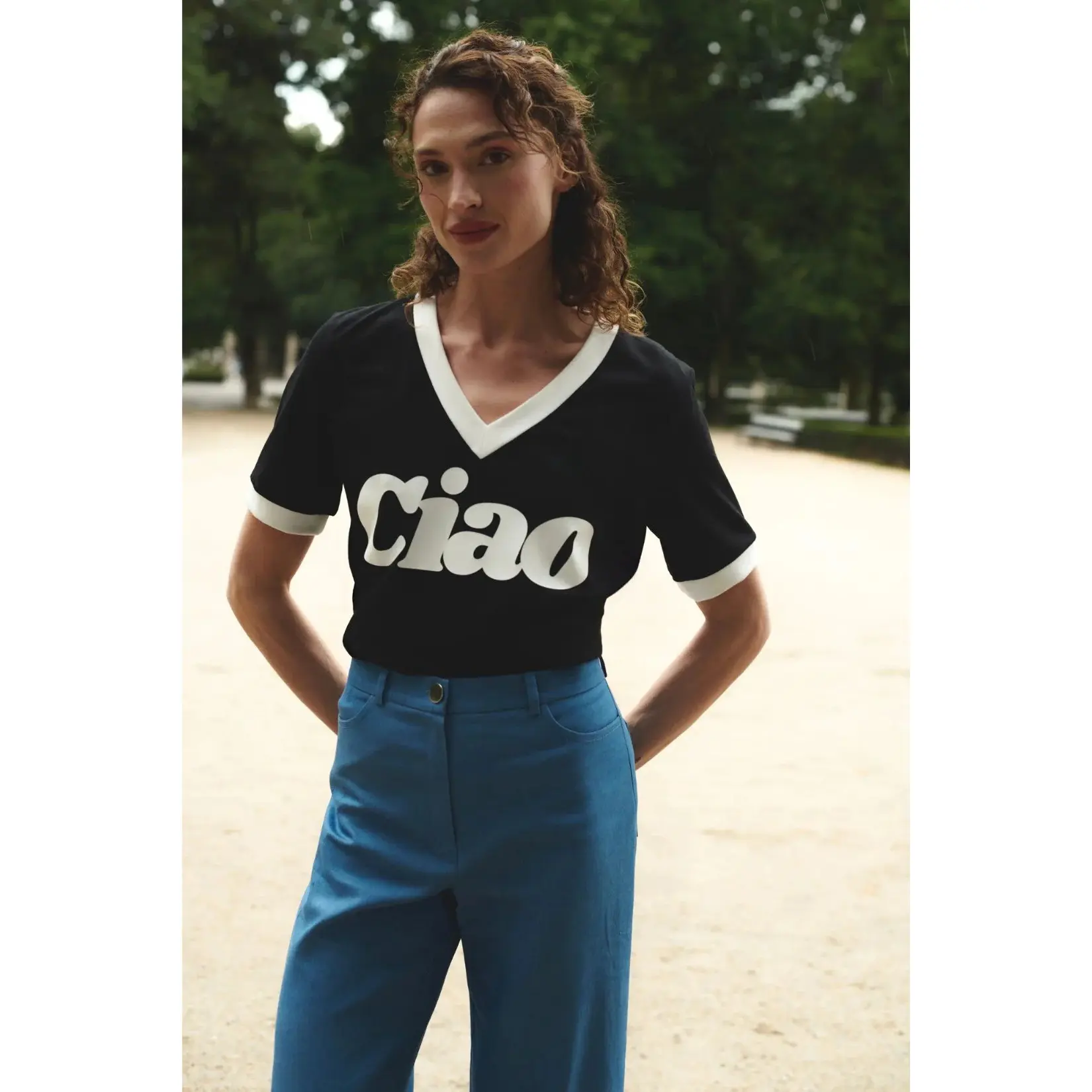T-Shirt She is Sunday Ciao