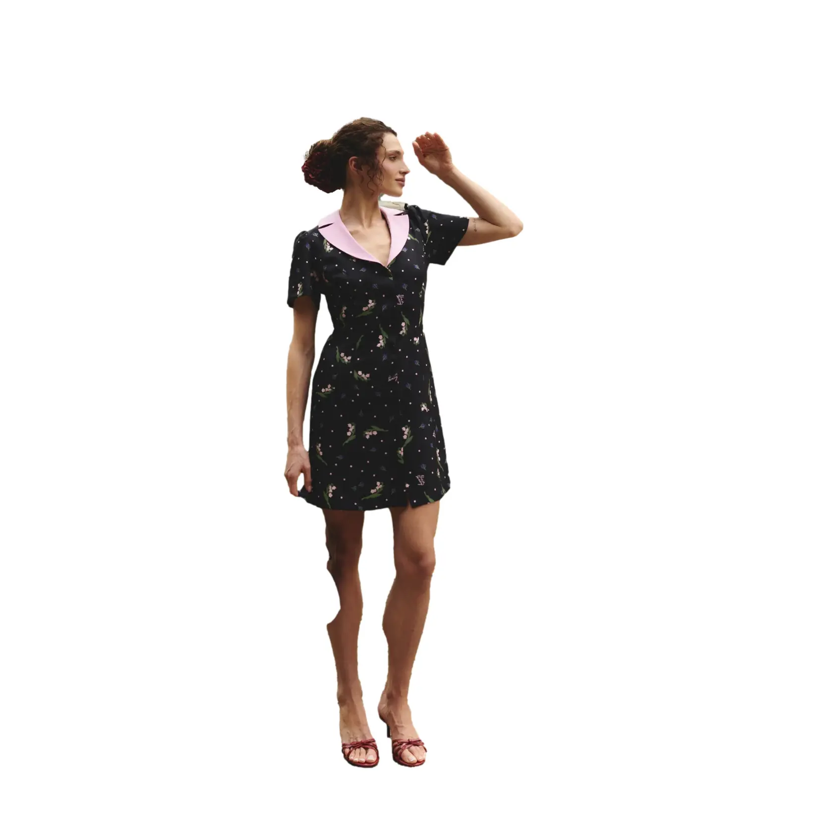Image of Kleid Damen She is Sunday Provance Print