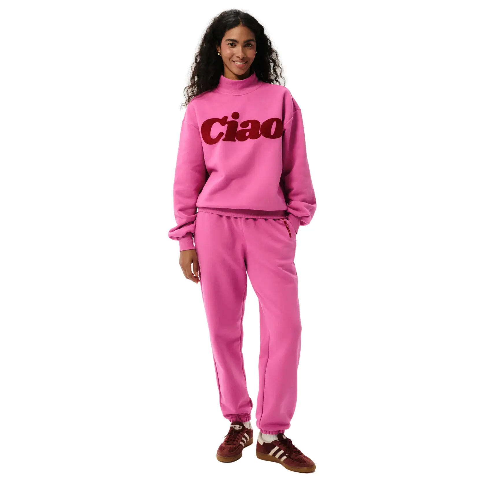 She Is Sunday Women's Violet Joggers Sis