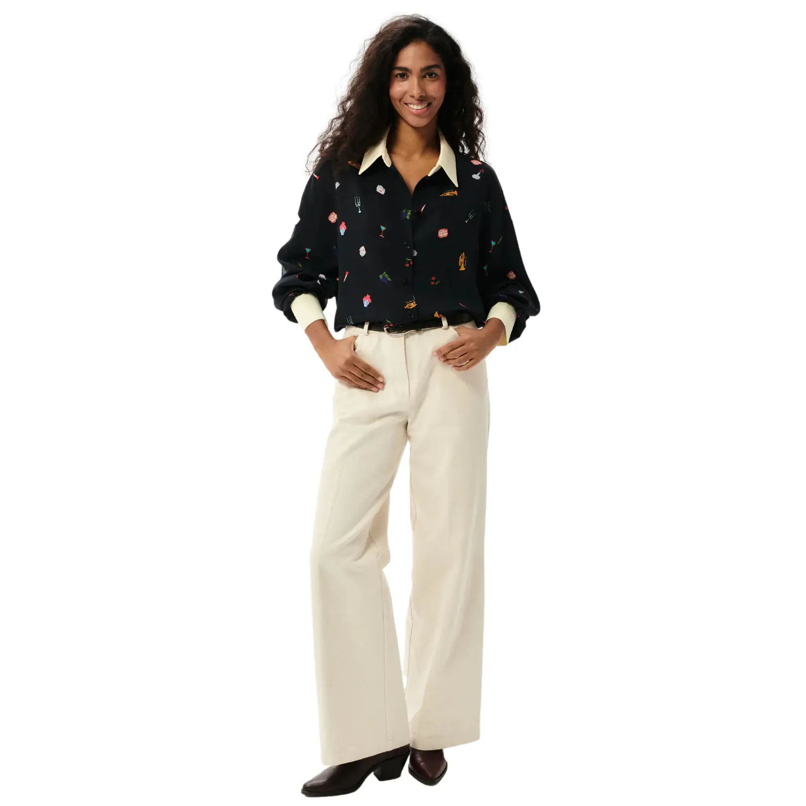 Camicia da donna a maniche lunghe  Party