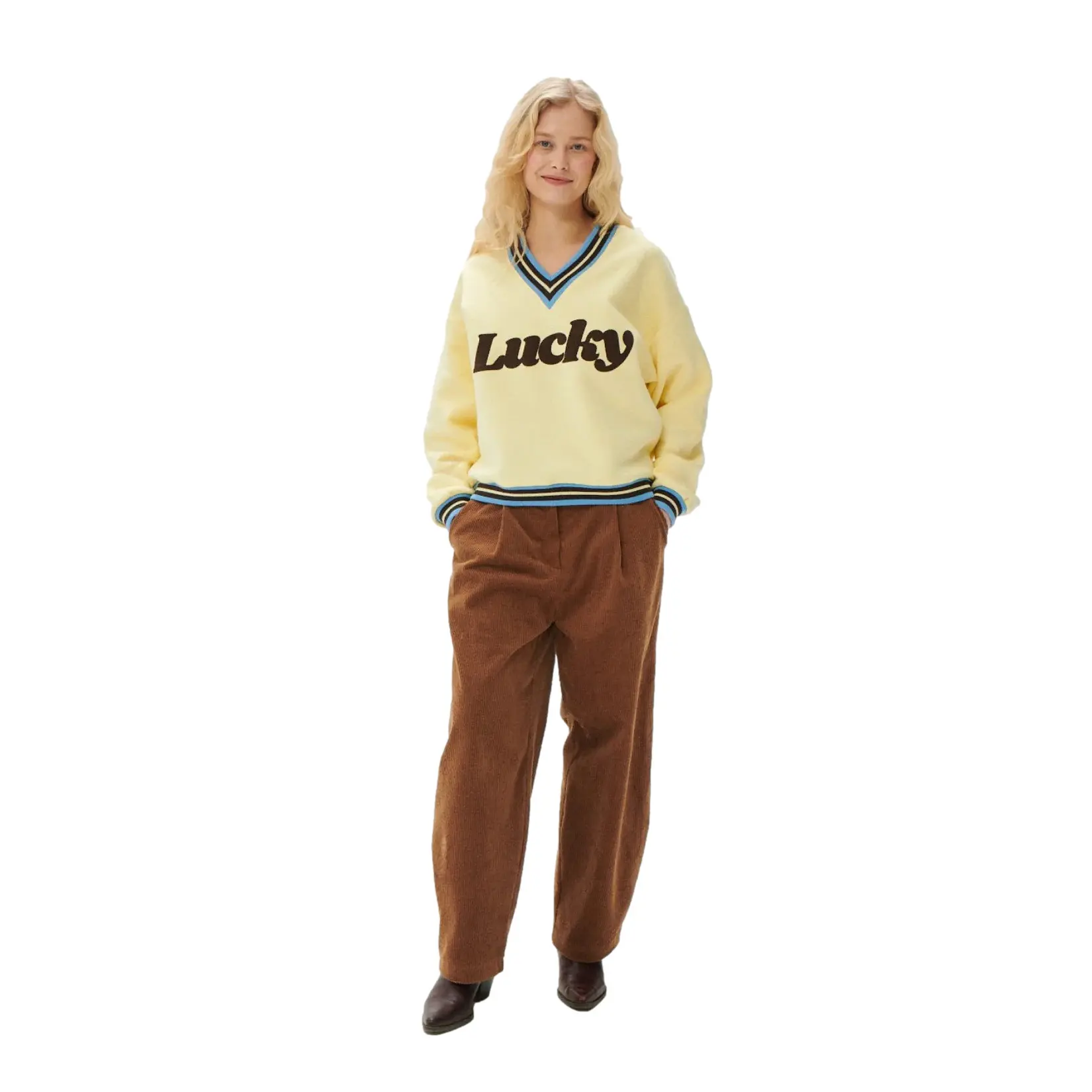 Felpa da donna  Lucky