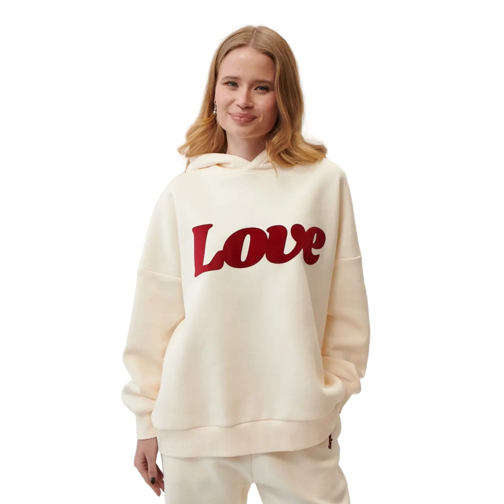 Image of Hoodie Damen She is Sunday Love