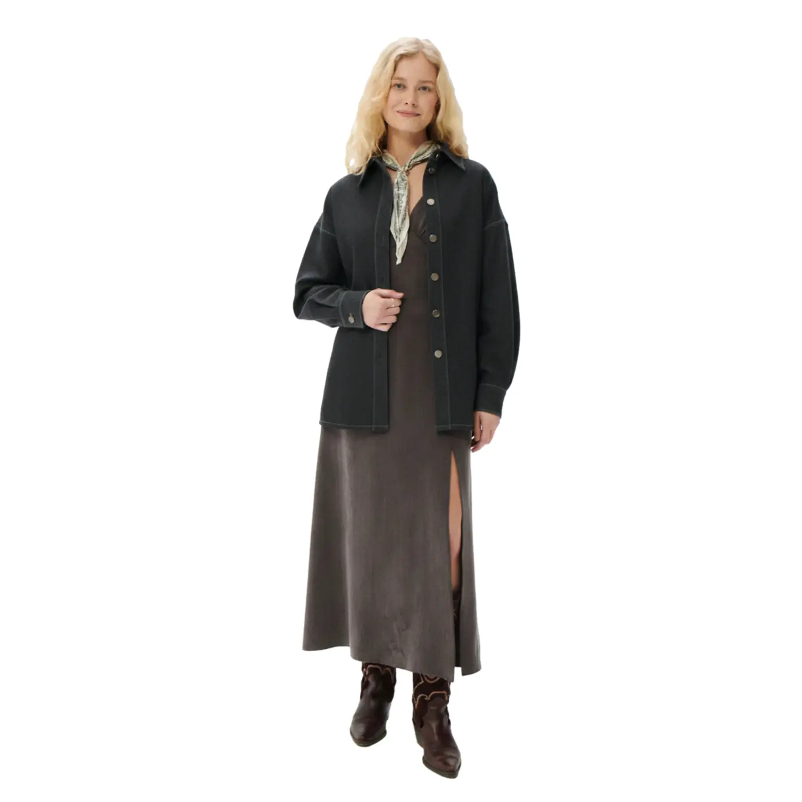 Camicia da donna a maniche lunghe  Nevada