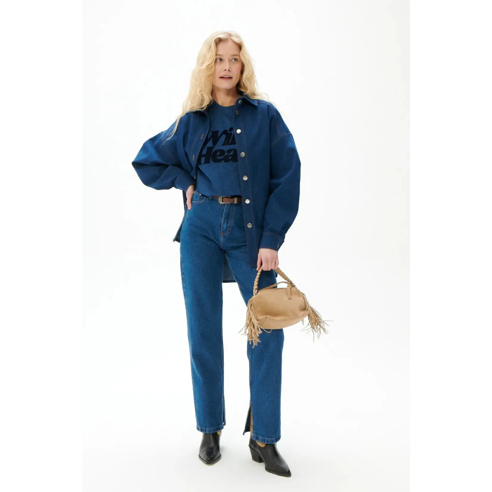 Camicia da donna a maniche lunghe  Nevada