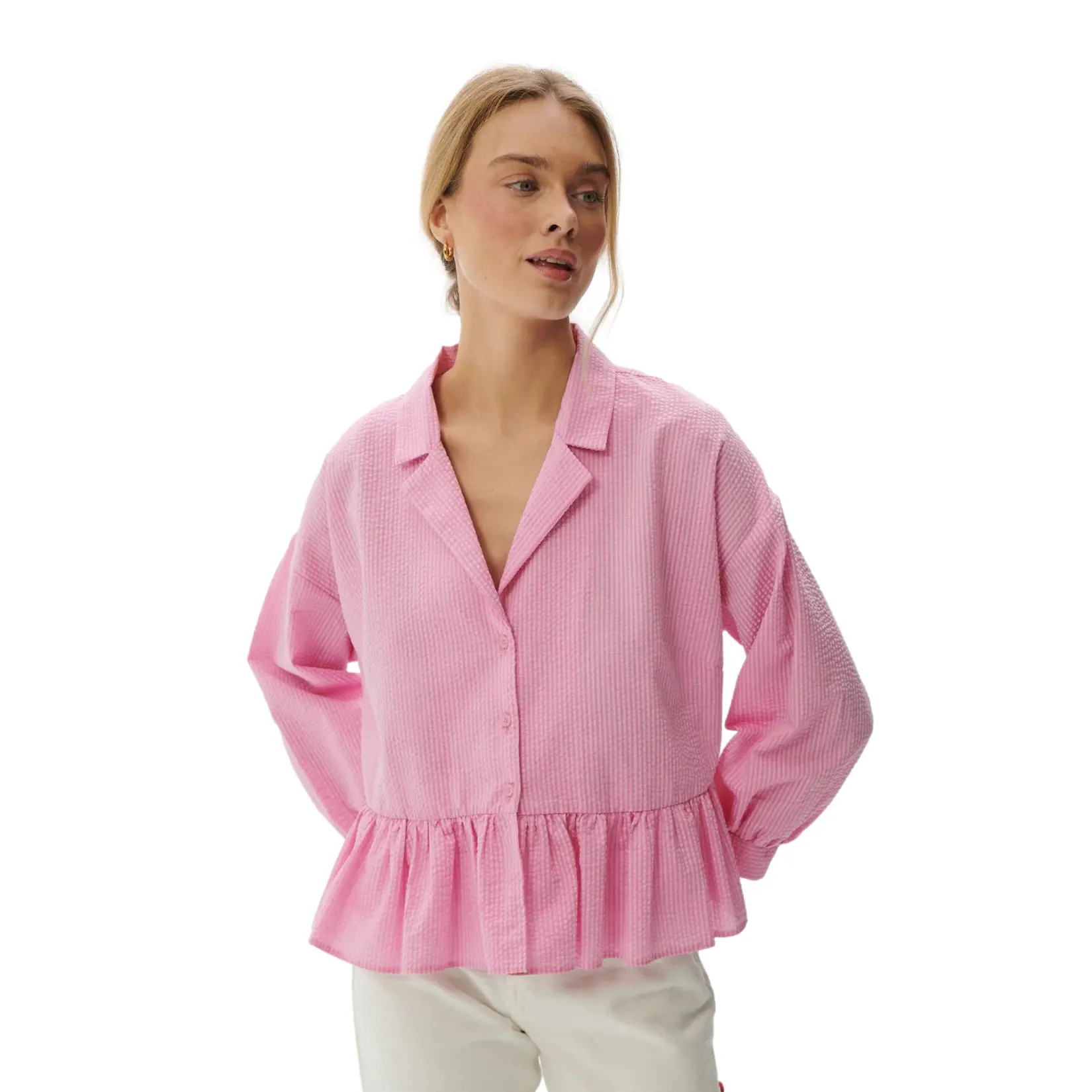 Camicia da donna a maniche lunghe  Cream Dream