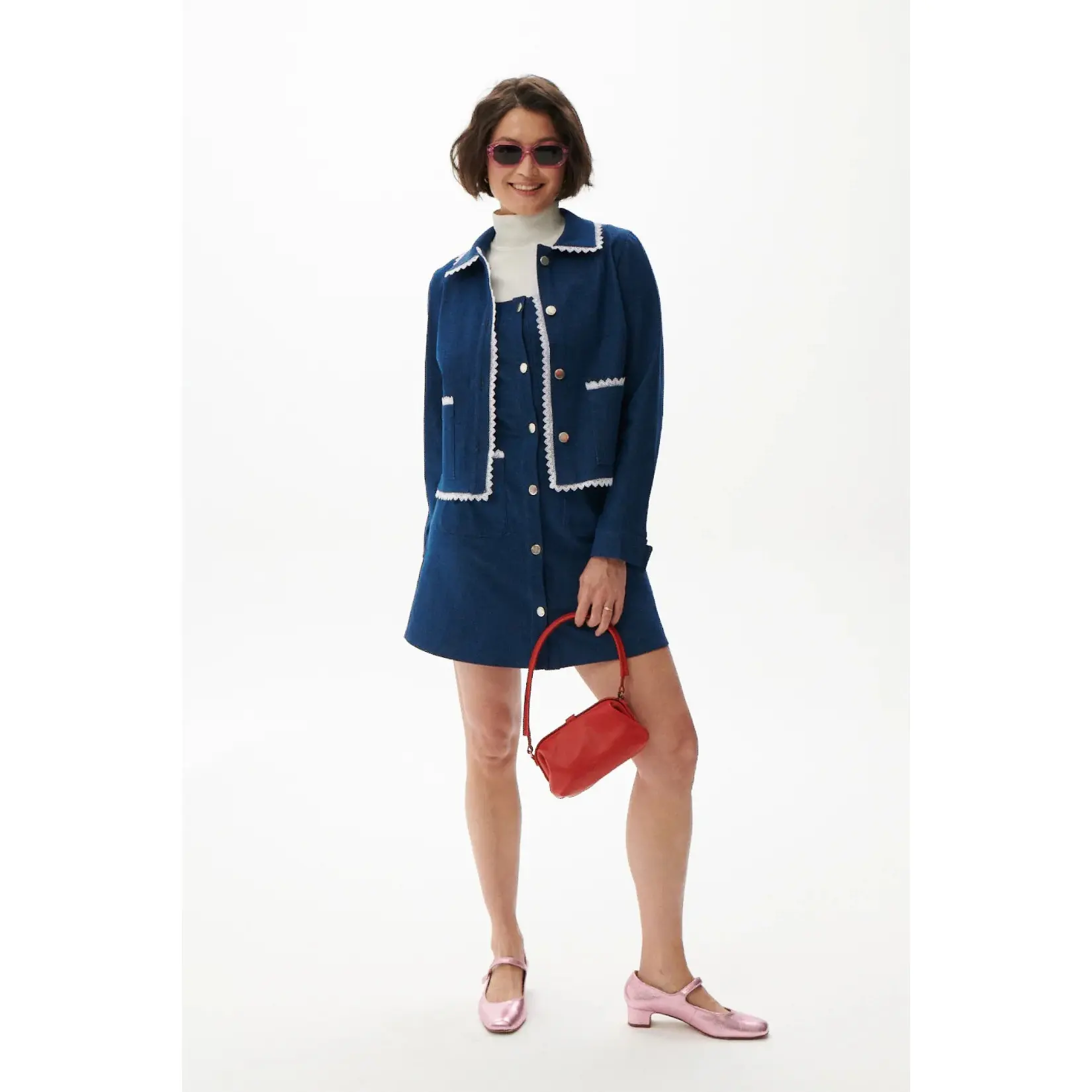 Image of Jeansjacke Damen She is Sunday Lisboa