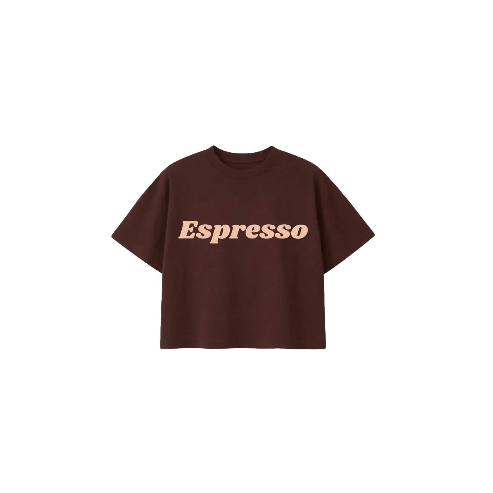 Image of Damen T-Shirt She is Sunday Espresso