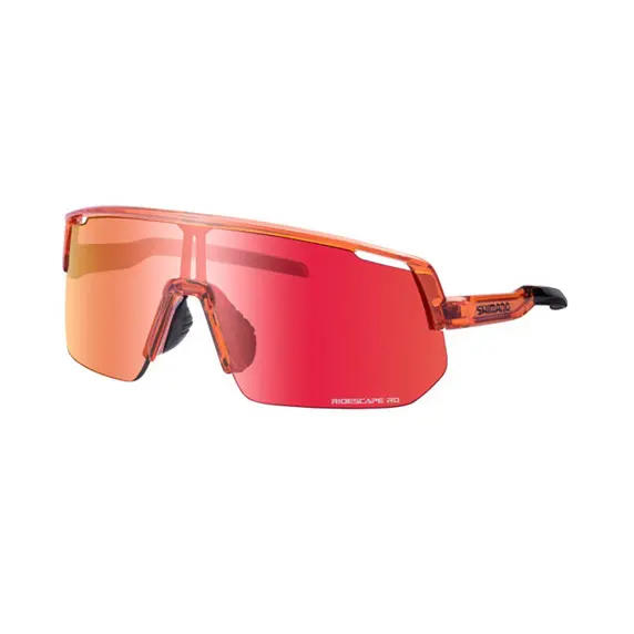 Shimano Unisex Orange Sunglasses Technium L 2
