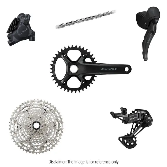 Vollständige Gruppe Shimano GRX 610 12V 40T