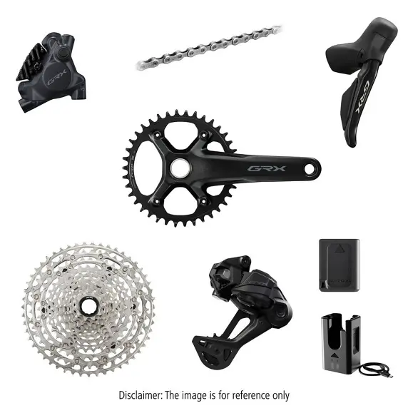 Vollständige Gruppe Shimano GRX 710 Di2 12V 40T