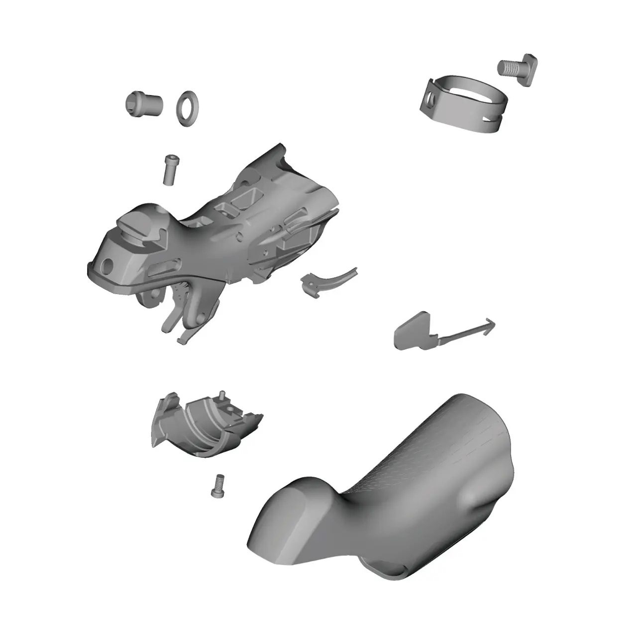 Rechter Griffkörper Shimano ST-R8000