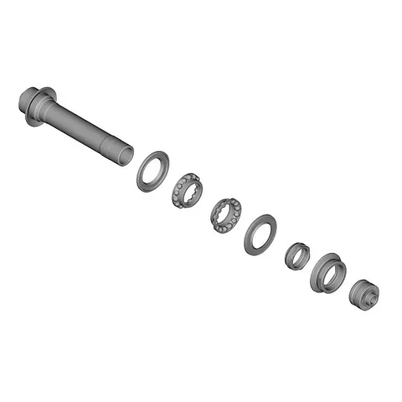 Image of Nabenachse komplett Shimano WH-R9200-C50-TU-F