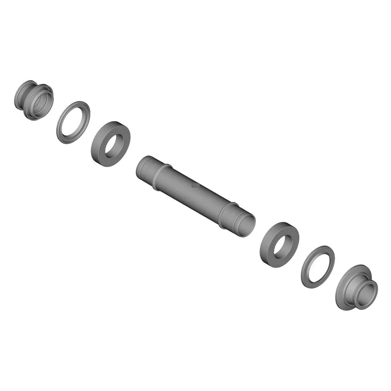 Image of Nabenachse Shimano HB-M8210-B