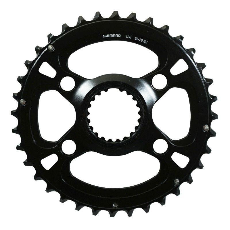 Velo Store - UK Dual disc bike chainring Shimano MTB XT M8100 12V. | Extra 10% off with Subscription, Postage £16.79 to UK Fedex.