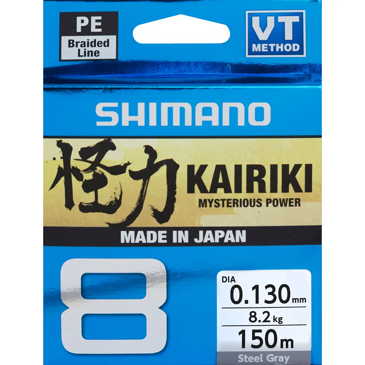 Braid Shimano Kairiki 8 150 M