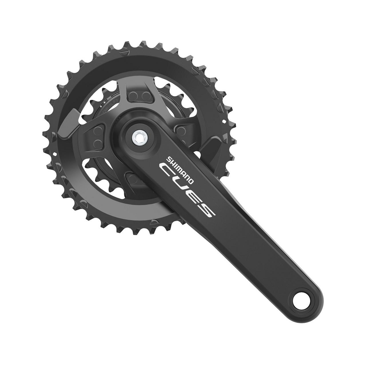 Velo Store - UK Double crankset Shimano Cues FC-U4010-2 9/10/11V | Extra 10% off with Subscription, Postage £16.79 to UK Fedex.
