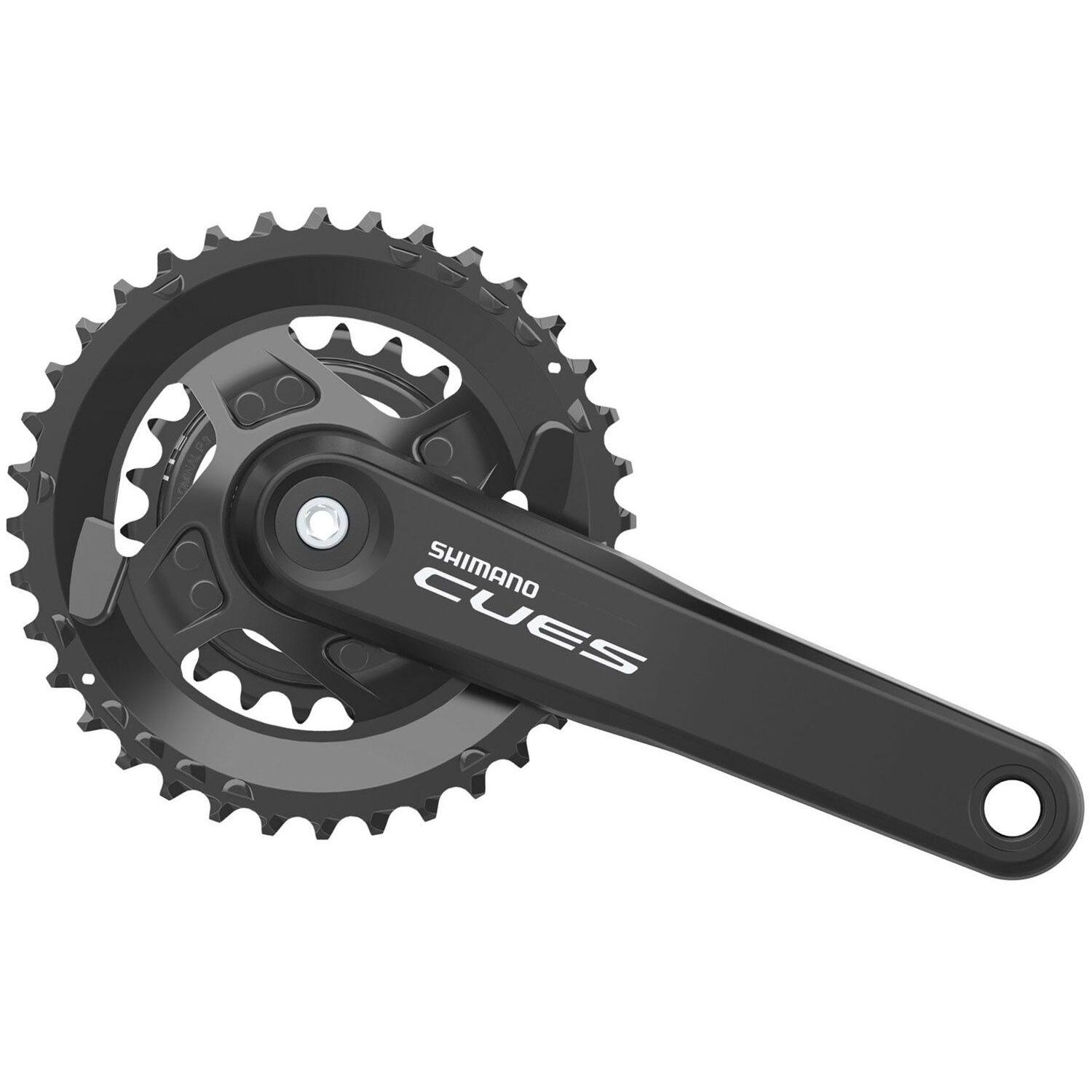 Velo Store - UK Double crankset Shimano Cues FC-U4010-2 9/10/11V | Extra 10% off with Subscription, Postage £16.79 to UK Fedex.