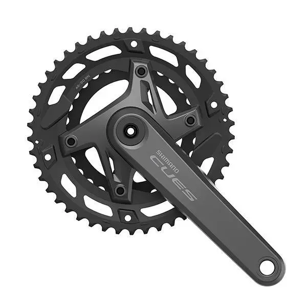 Velo Store - UK Double crankset Shimano Cues FC-U6000-2 9/10/11V | Extra 10% off with Subscription, Postage £16.79 to UK Fedex.