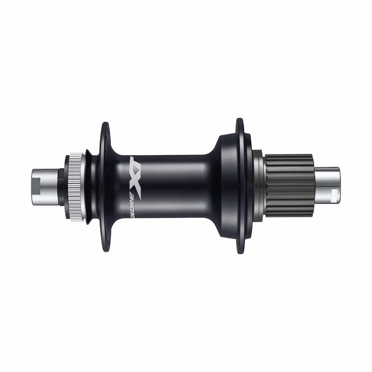 Image of MTB-Freilaufnabe 12v Scheibenbremse Sperre Einzelverpackung zentral Shimano Deore XT FH-M8130-B 32H