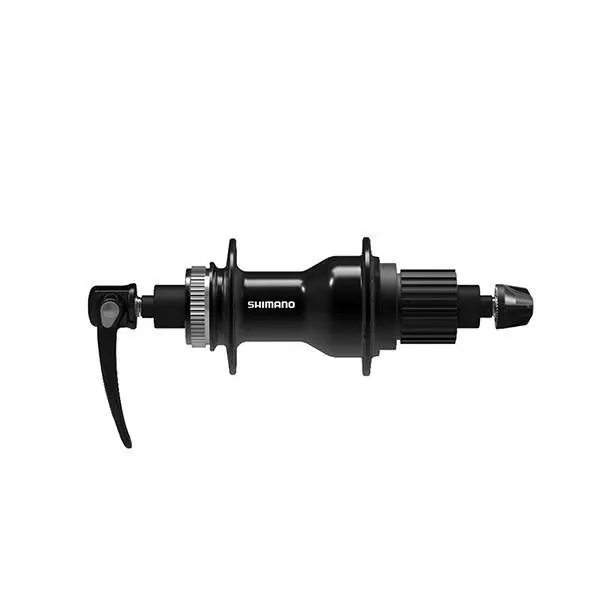 Hintere Nabe für Schnellspanner-Scheibenbremsen mit Kassettenabstand und -körper Shimano Center Lock Micro Spline