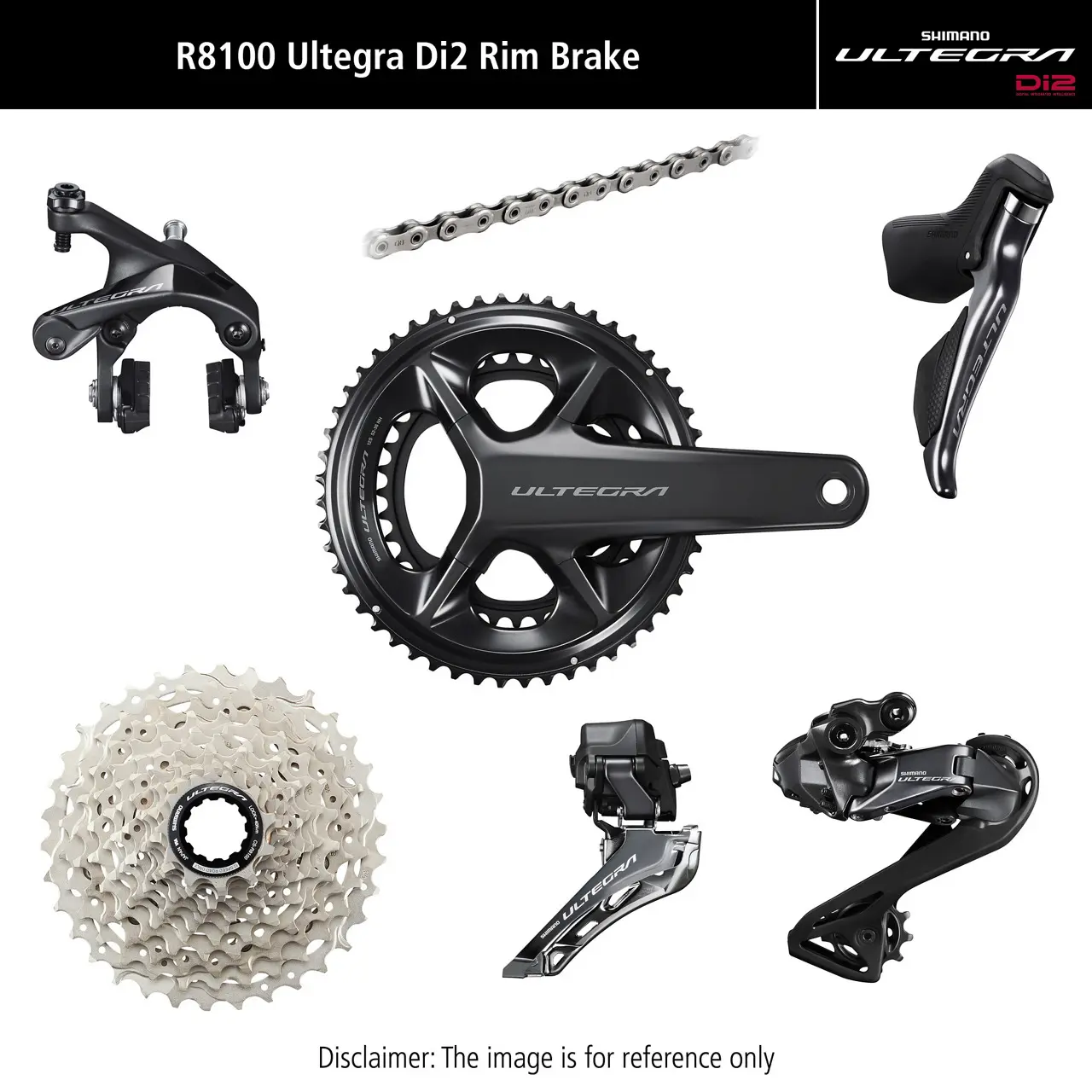 Velo Store - UK Complete bike group Shimano Ultegra DI2 R8100 175 mm, 11-30T | Extra 10% off with Subscription, Postage £16.79 to UK Fedex.