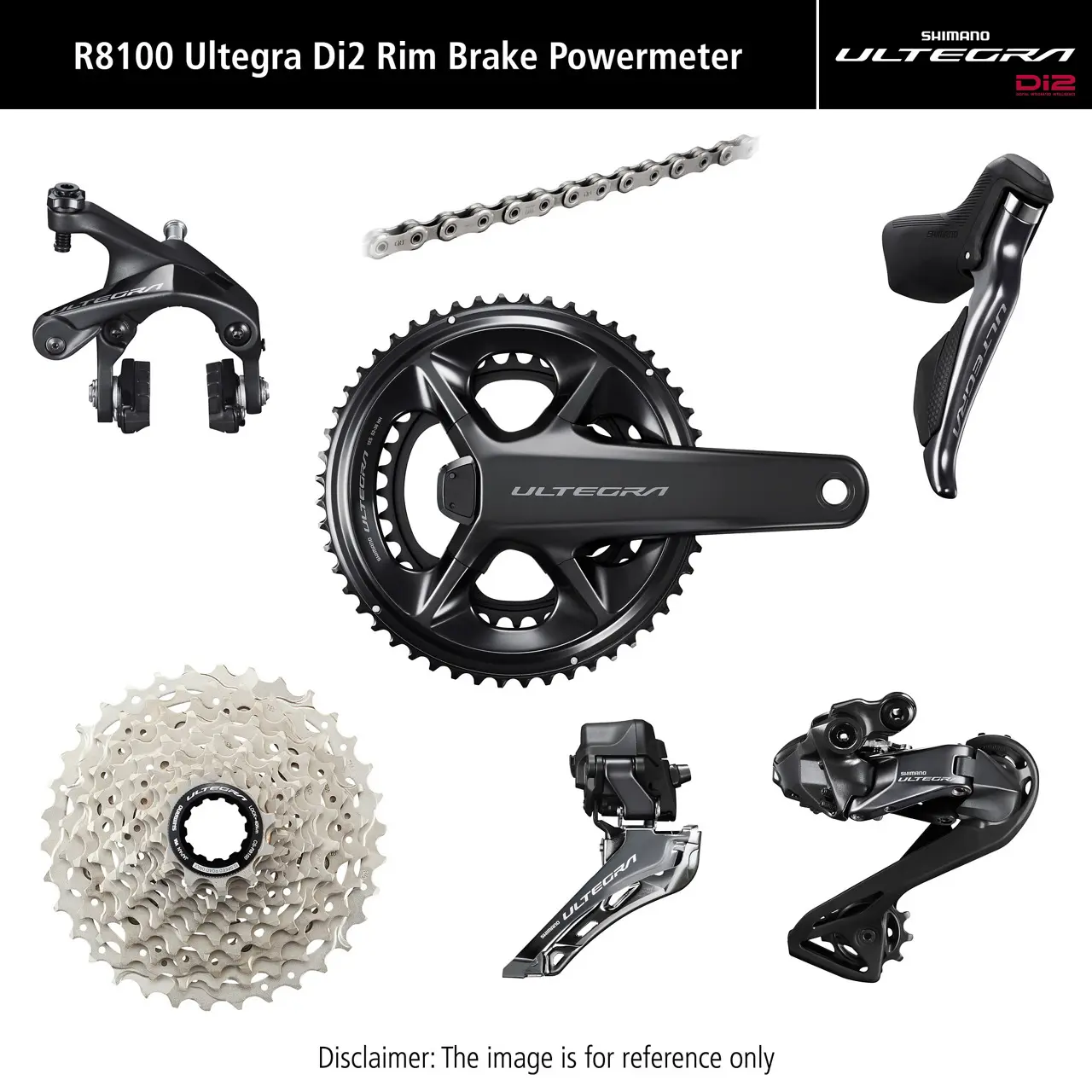 Velo Store - UK Complete bike group Shimano Ultegra DI2 R8100P 172,5 mm , 11-34T | Extra 10% off with Subscription, Postage £16.79 to UK Fedex.