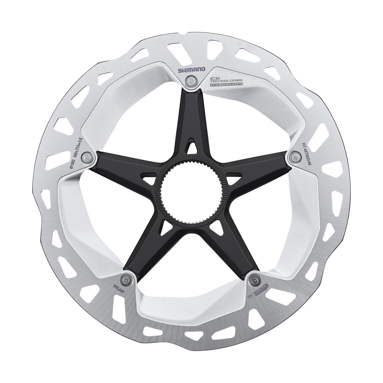 Velo Store - UK Brake disc with internal spline locking ring with magnet Shimano RT-MT800 Center Lock Ice Technoligies Freeza | Extra 10% off with Subscription, Postage £16.79 to UK Fedex.