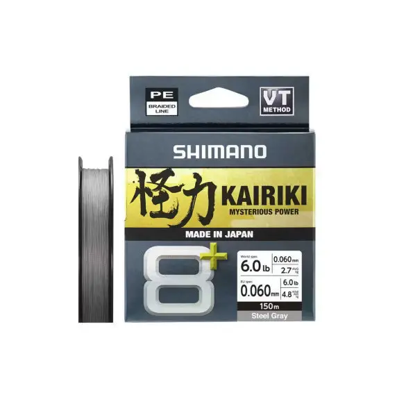 Braid Shimano Kairiki 8+ 150 M