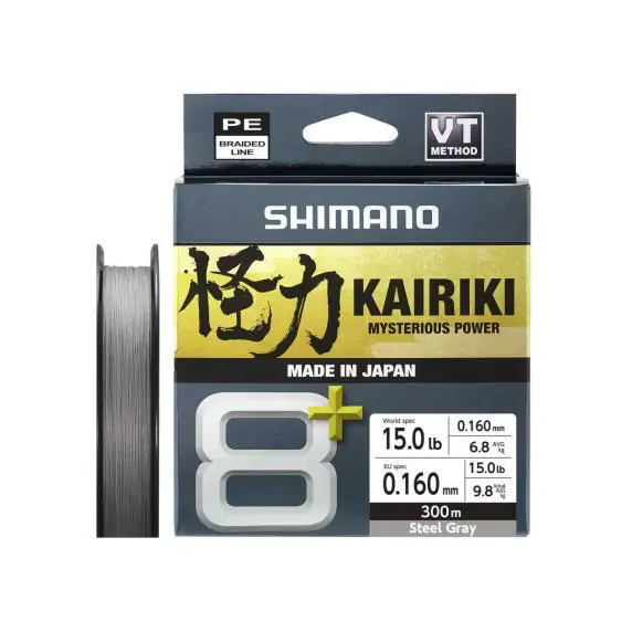 Tresse Shimano Kairiki 8+ 300 m