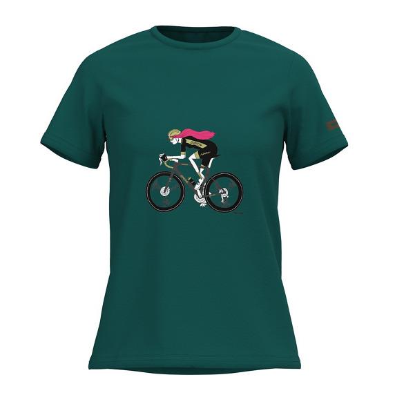 Velo Store - UK Women's T-shirt Shimano Sentiero LTD | Extra 10% off with Subscription, Postage £16.79 to UK Fedex.