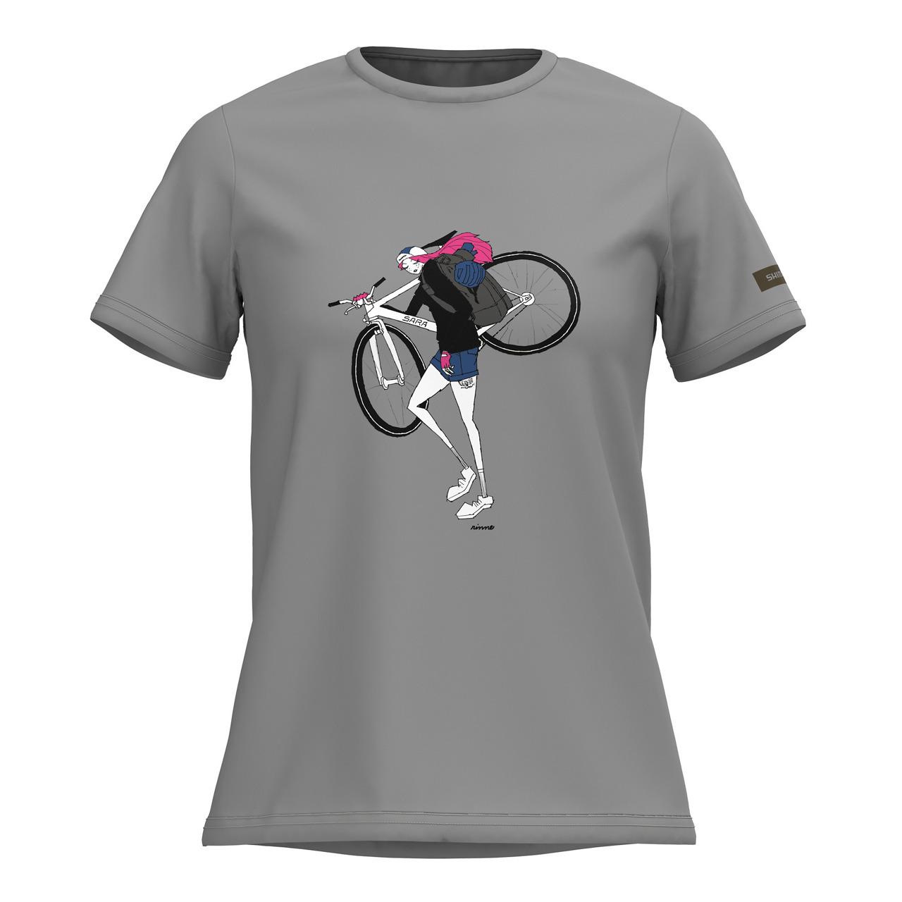 Velo Store - UK Women's T-shirt Shimano Sentiero LTD | Extra 10% off with Subscription, Postage £16.79 to UK Fedex.