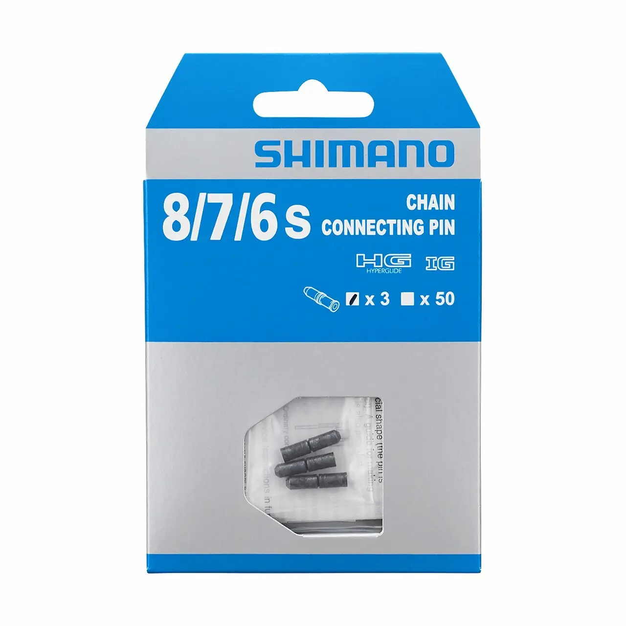 Velo Store - UK Connecting pins for chain 6/7/8v Shimano (x3) | Extra 10% off with Subscription, Postage £16.79 to UK Fedex.