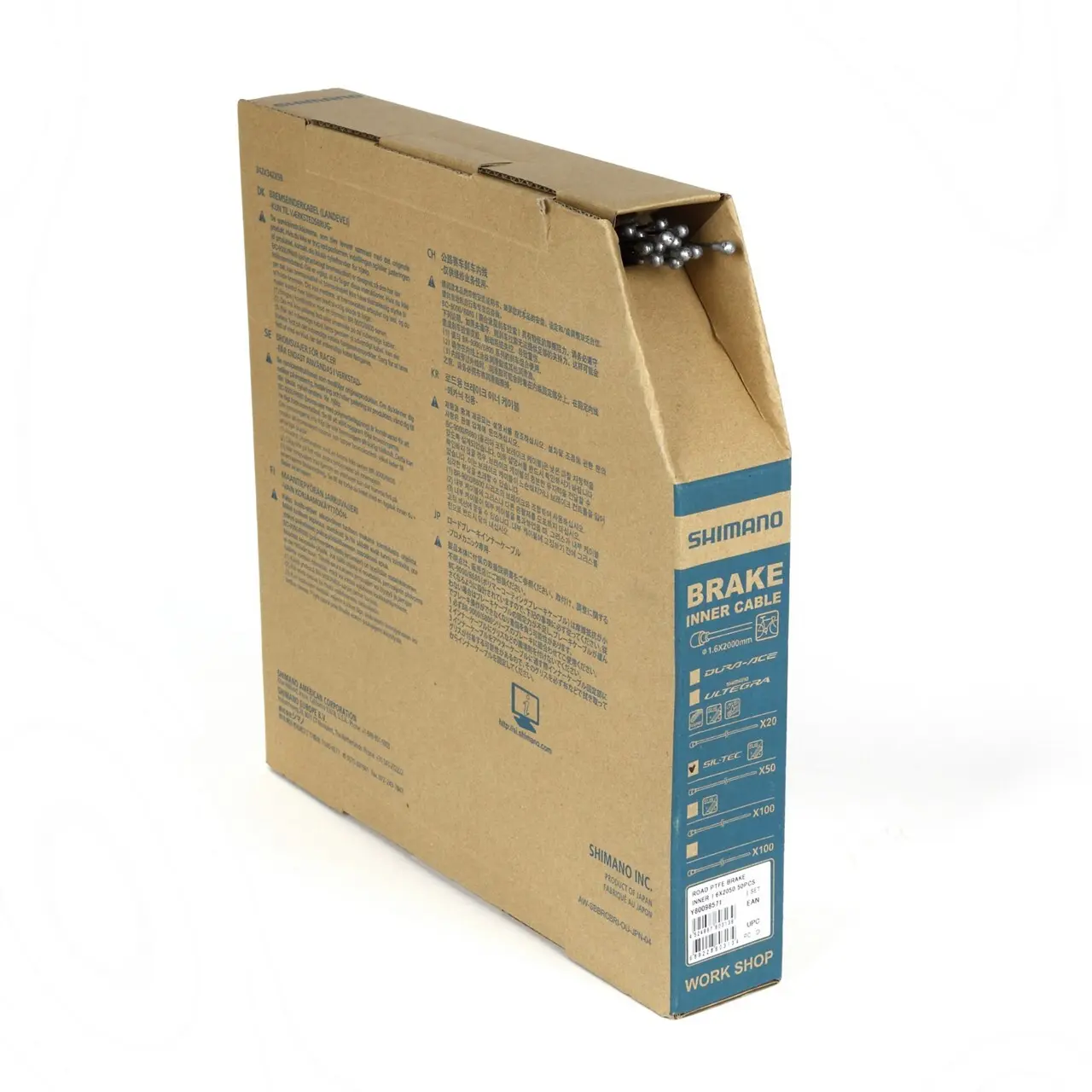 Velo Store - UK Brake cable Shimano PTFE (x50) | Extra 10% off with Subscription, Postage £16.79 to UK Fedex.