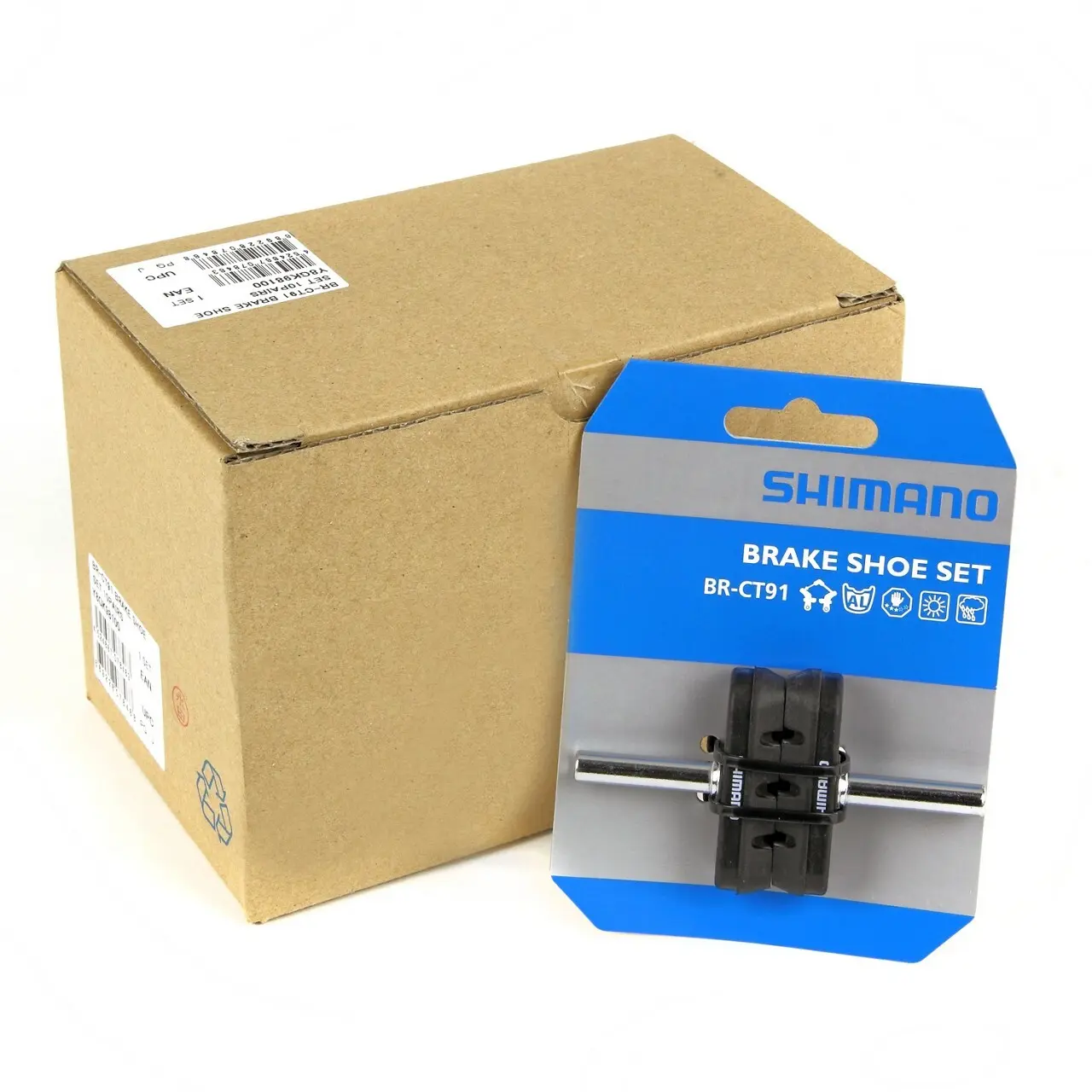 Set di pastiglie per freni Shimano BR-CT10 (x10)