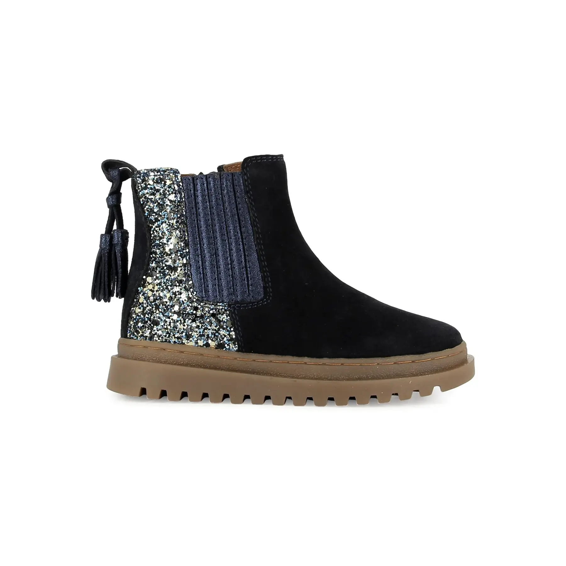 Velours Stiefeletten Damen Shoo Pom Wonder Boots