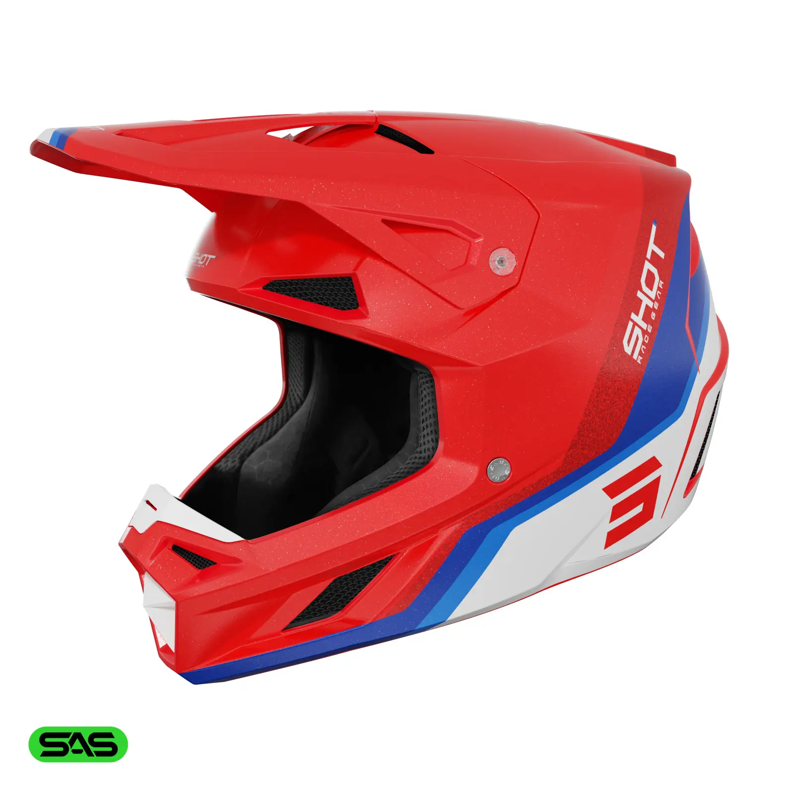 Motorrad-Cross-Helm Shot Race Gear Speed