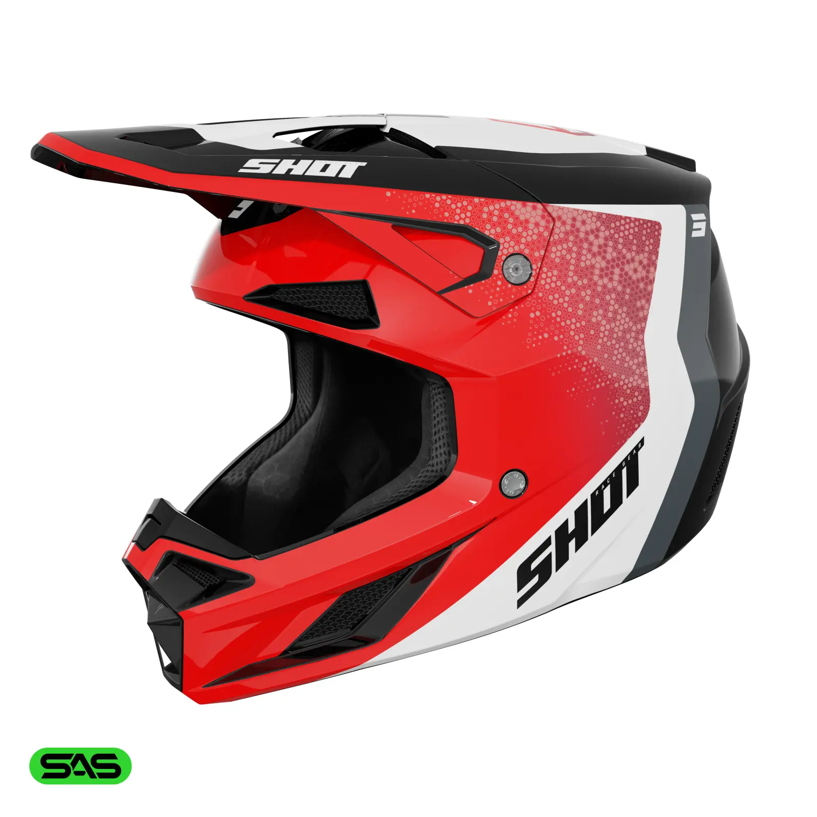 Motorrad-Cross-Helm Shot Race Gear Speed