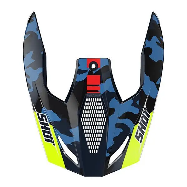 Vizier voor motorcrosshelm Shot Race Gear Furious