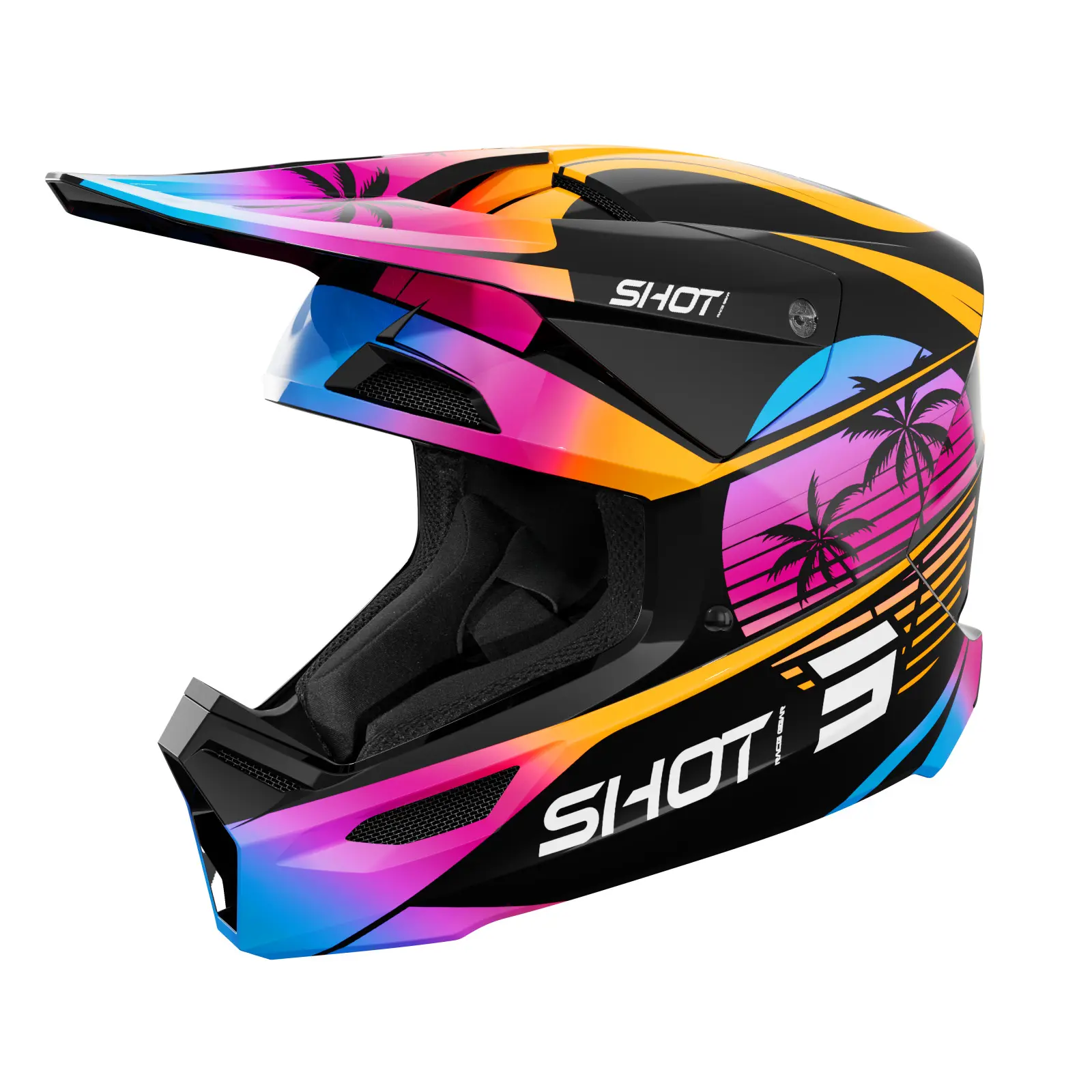 Kinder Motocross Helm Shot Race Gear Furious