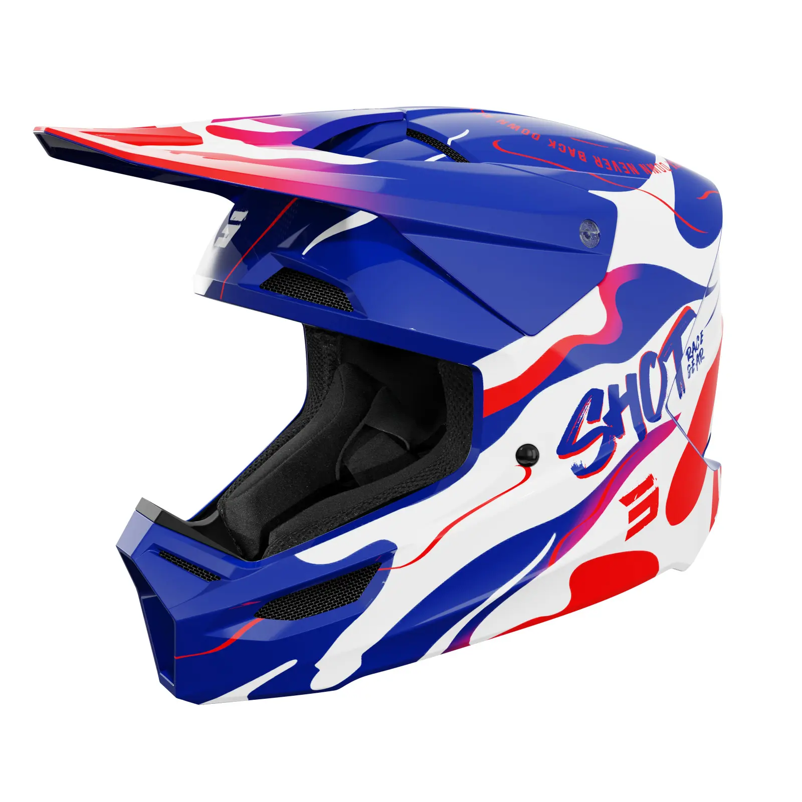 Kinder Motocross Helm Shot Race Gear Furious