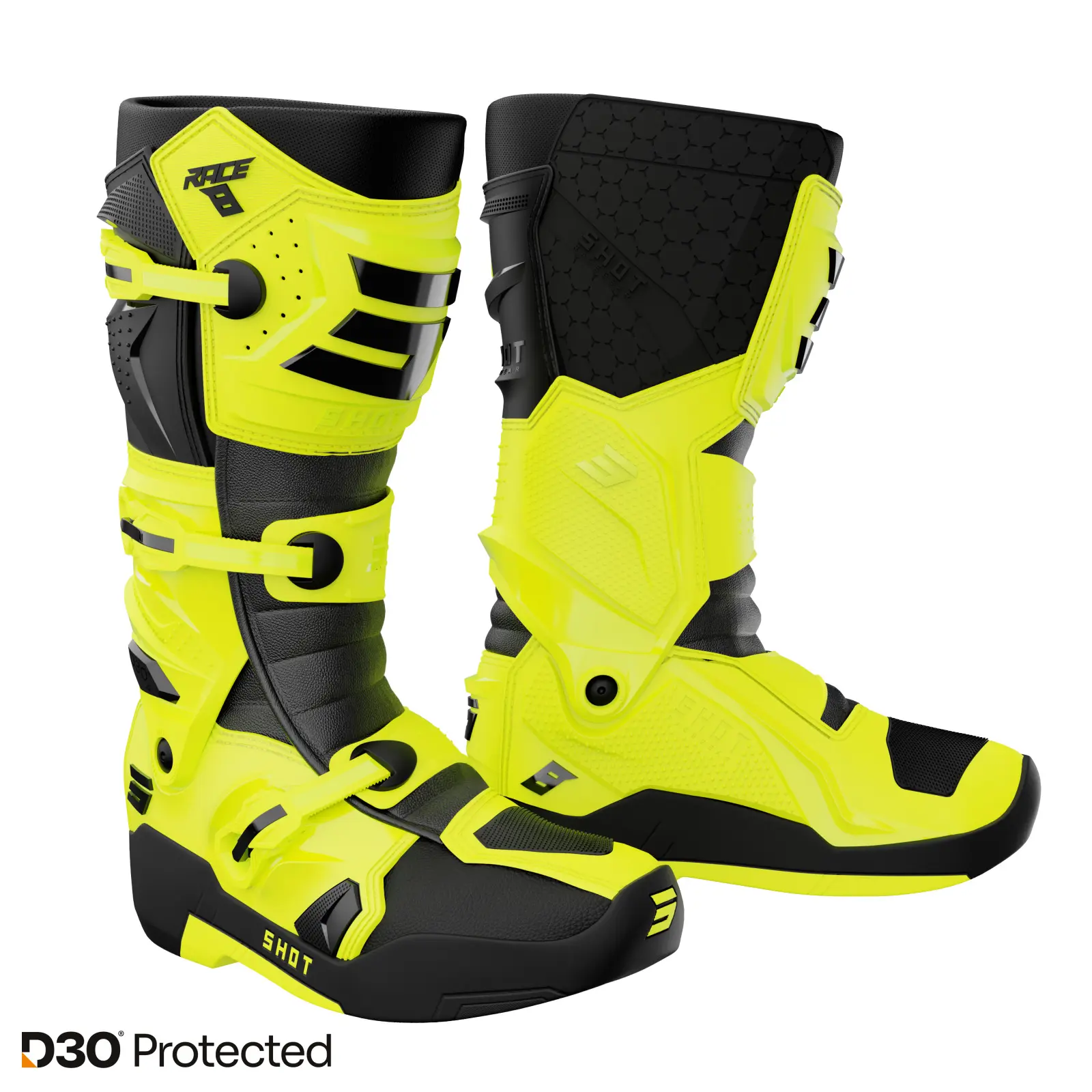 Cross-Motorradstiefel Shot Race Gear Race 8