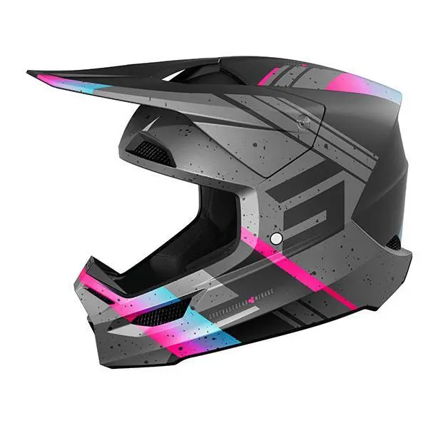 Motorrad-Cross-Helm Shot Race Gear Furious