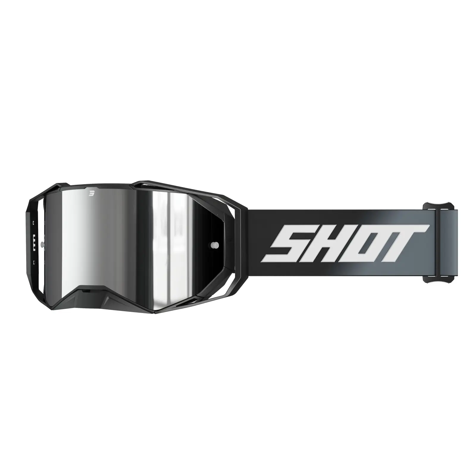 Motorrad-Crossbrille Shot Race Gear Lite